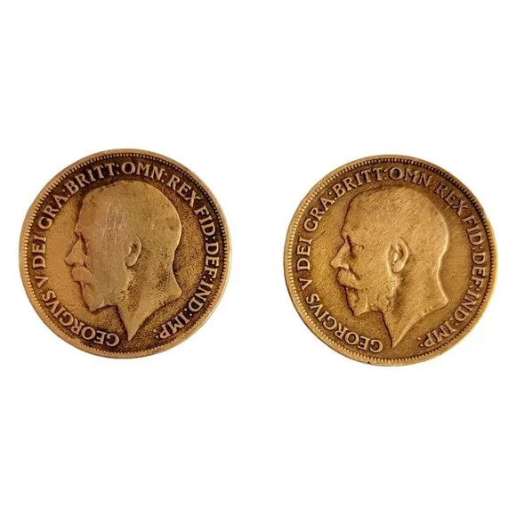 Lot Of 12 Bronze English Pennies 1901 Oldest 1921 Youngest - Picture 12 of 14